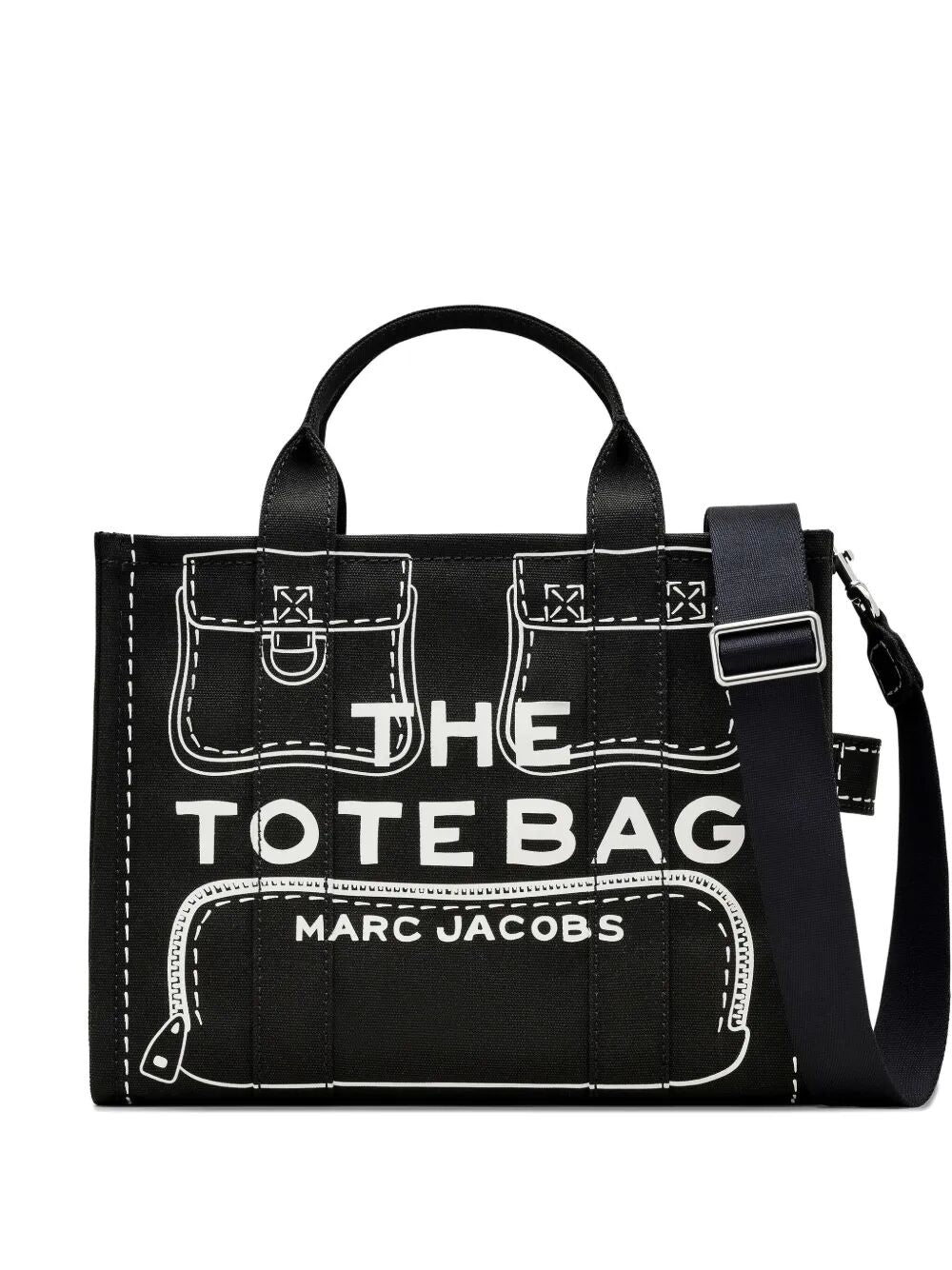 MARC JACOBS Medium Cotton Tote Handbag