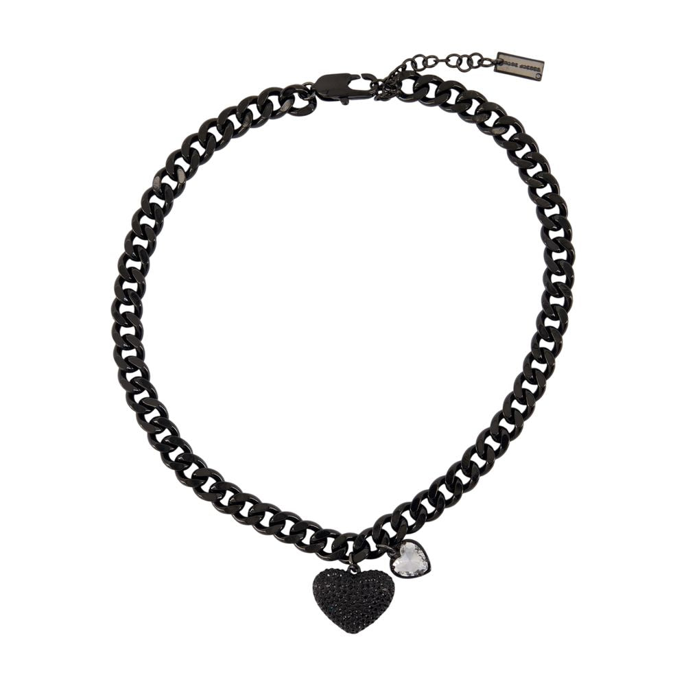 MARC JACOBS Heart Balloon Pave Mini Necklace