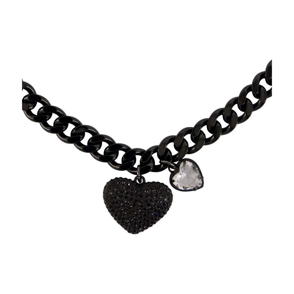 MARC JACOBS Heart Balloon Pave Mini Necklace