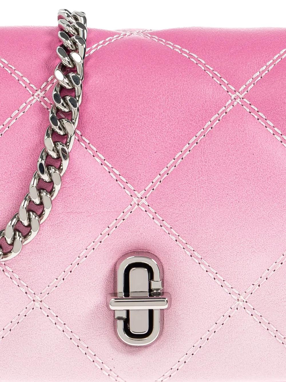 MARC JACOBS Mini Quilted Dual Chain Crossbody Handbag