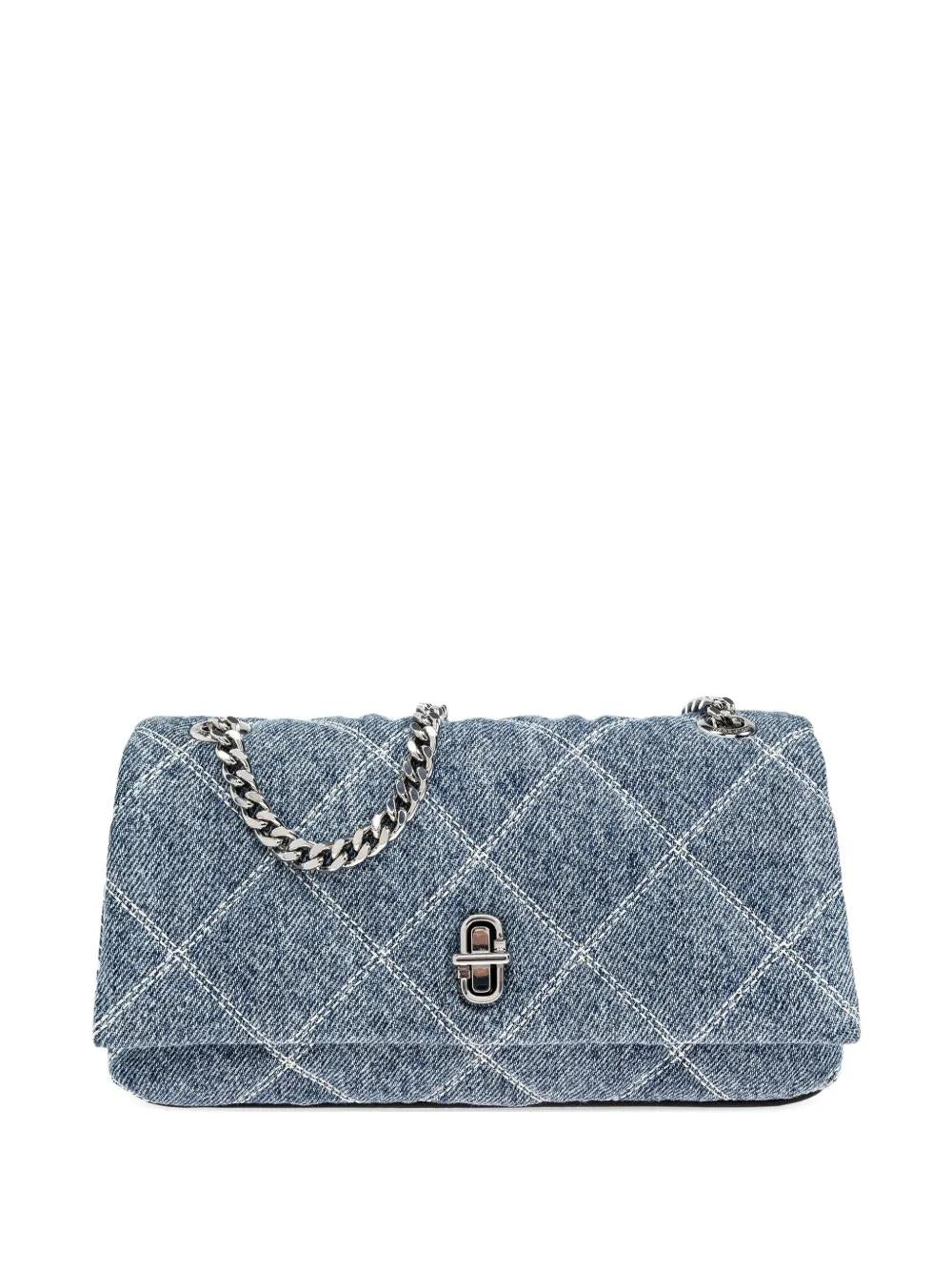 MARC JACOBS Mini Quilted Dual Chain Crossbody Handbag