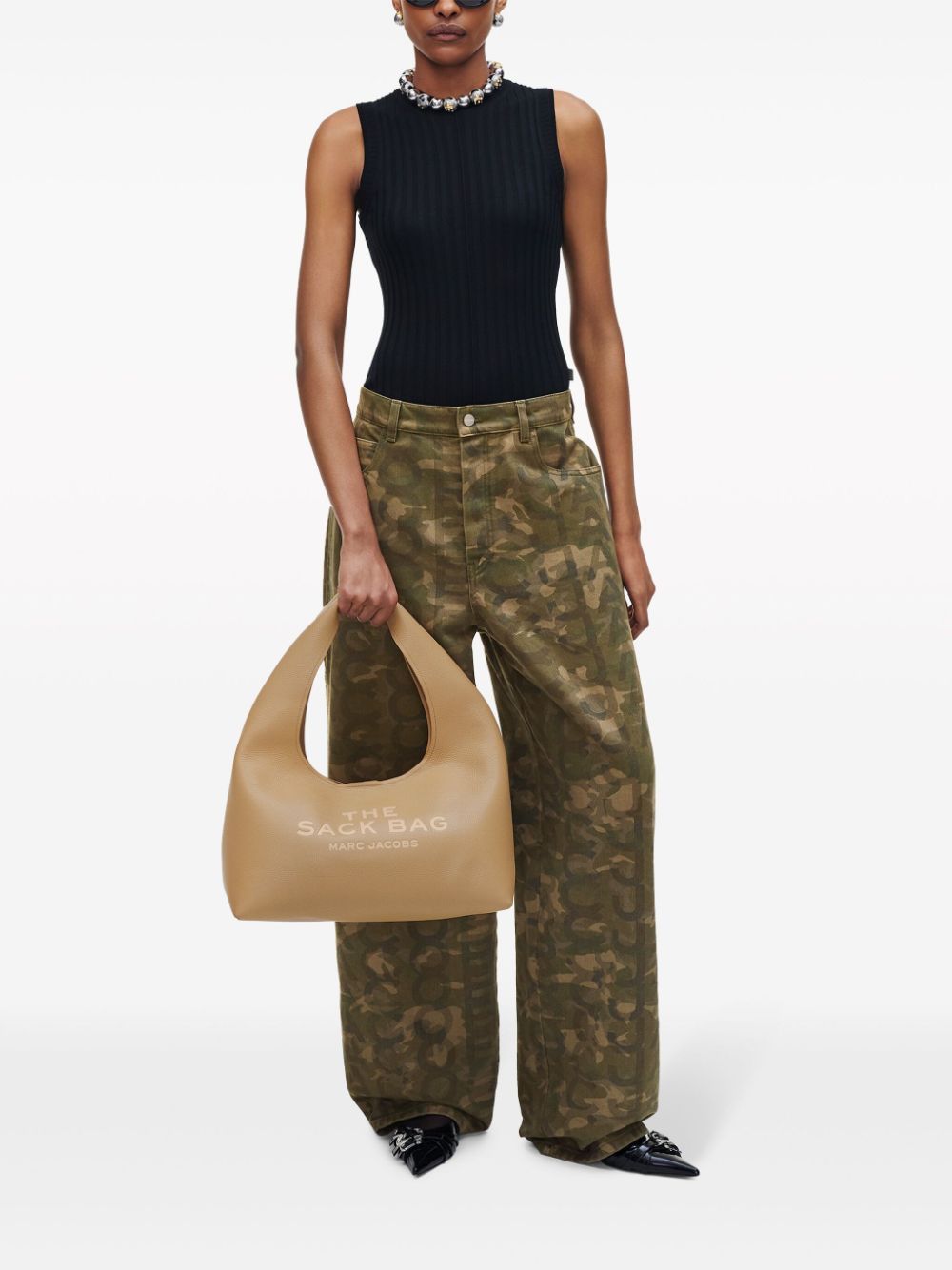 MARC JACOBS Mini Leather Shopping Handbag