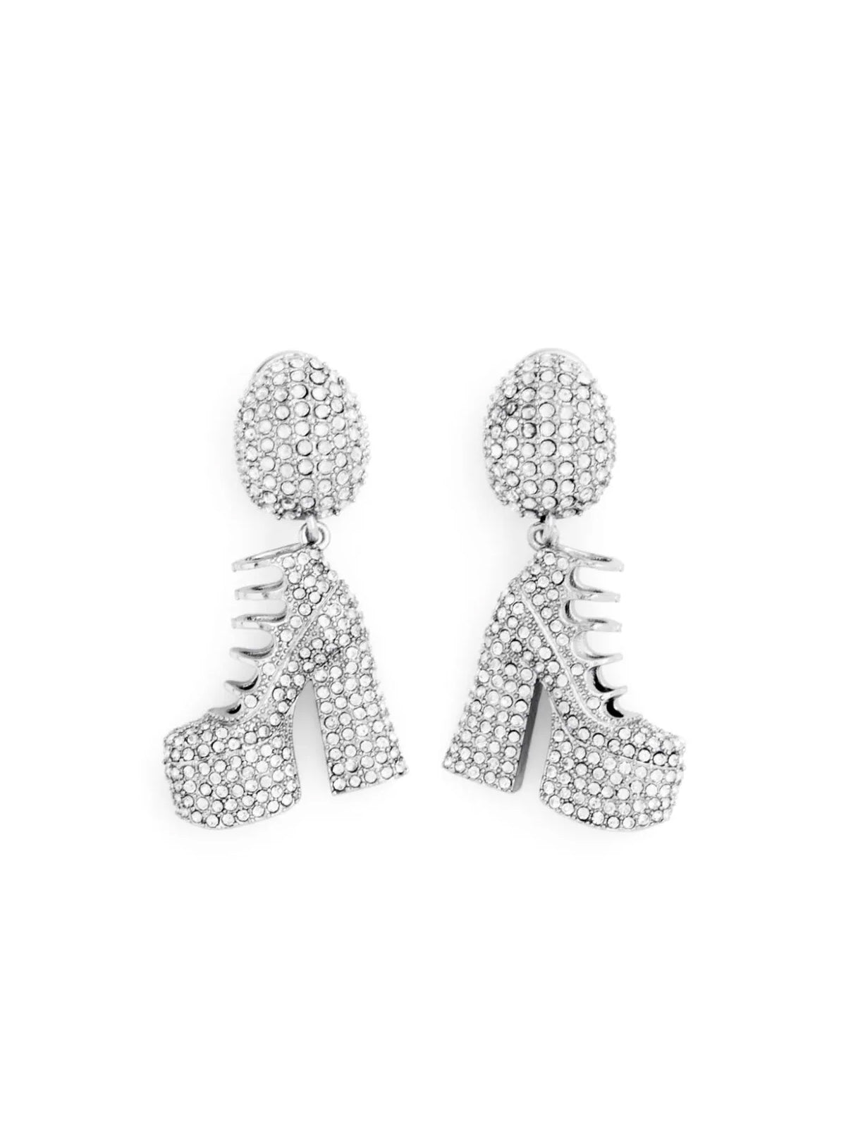 MARC JACOBS Pavé Kiki Boot Earrings