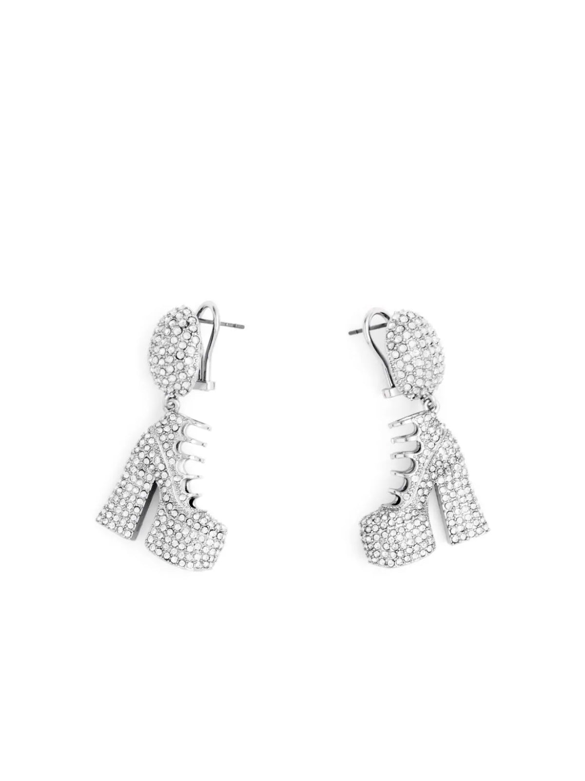 MARC JACOBS Pavé Kiki Boot Earrings