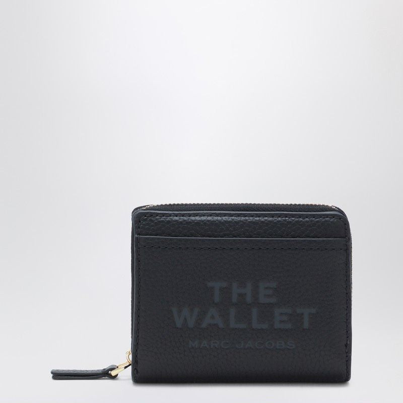 MARC JACOBS Mini Compact Full-Grain Leather Wallet