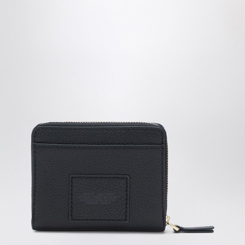 MARC JACOBS Mini Compact Full-Grain Leather Wallet
