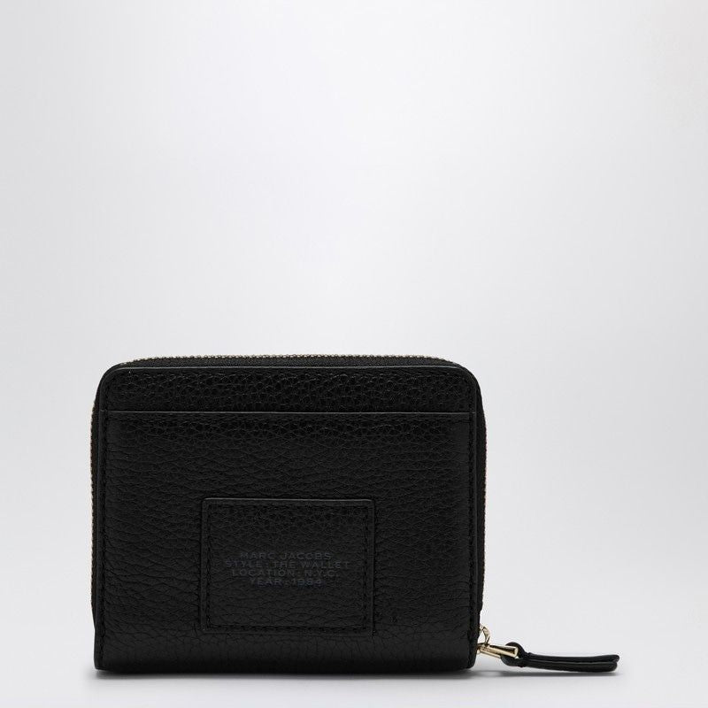 MARC JACOBS Mini Compact Full-Grain Leather Wallet