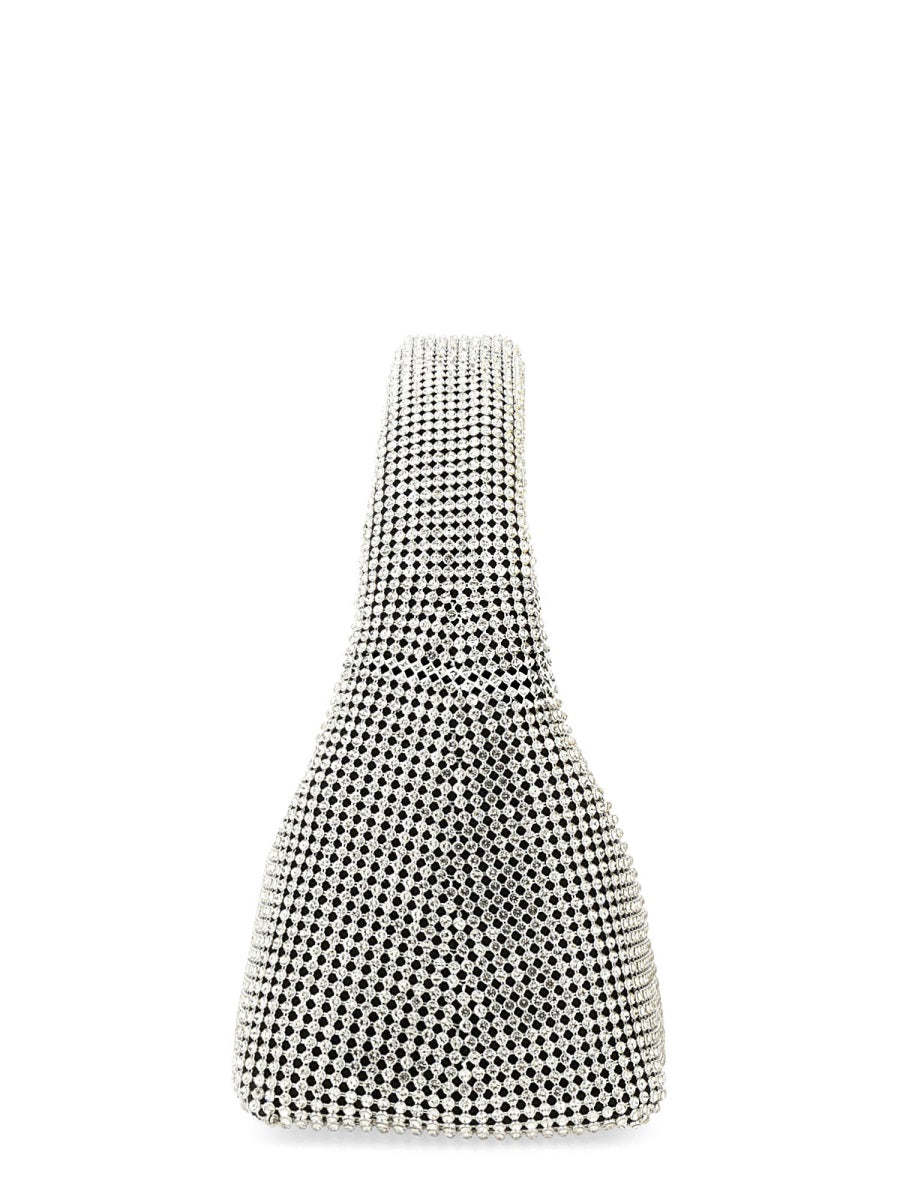 MARC JACOBS Mini Crystal Embellished Hobo Handbag