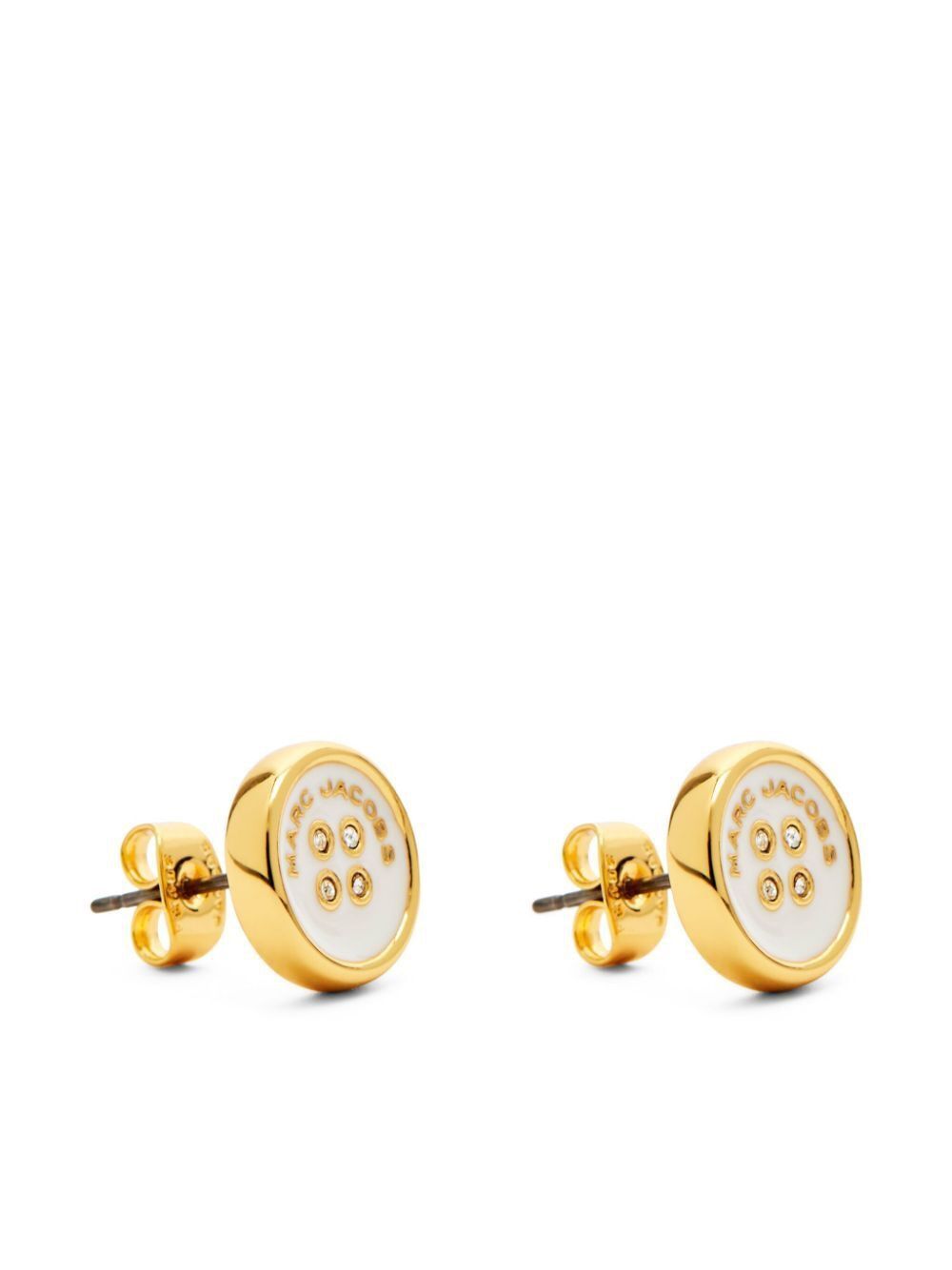 MARC JACOBS Button Stud Earrings