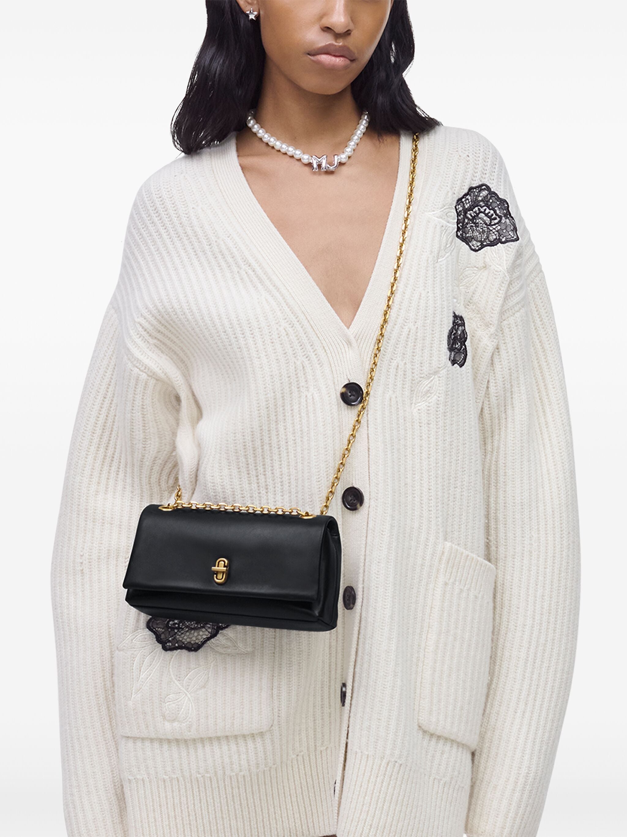 MARC JACOBS Mini Dual Chain Shoulder Bag