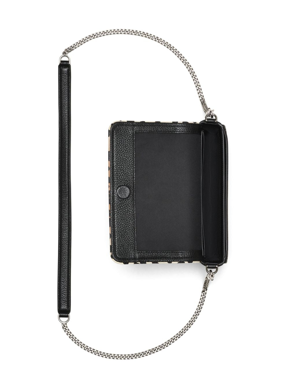 MARC JACOBS Elegant Leather Handbag with Foldover Top