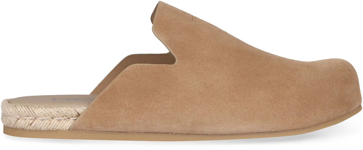PRADA Suede Flat Sandals for Men