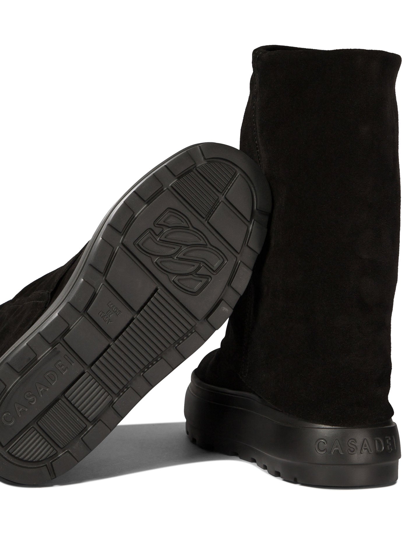 CASADEI Reversible Ankle Boots with Wedge Heel - 7 cm