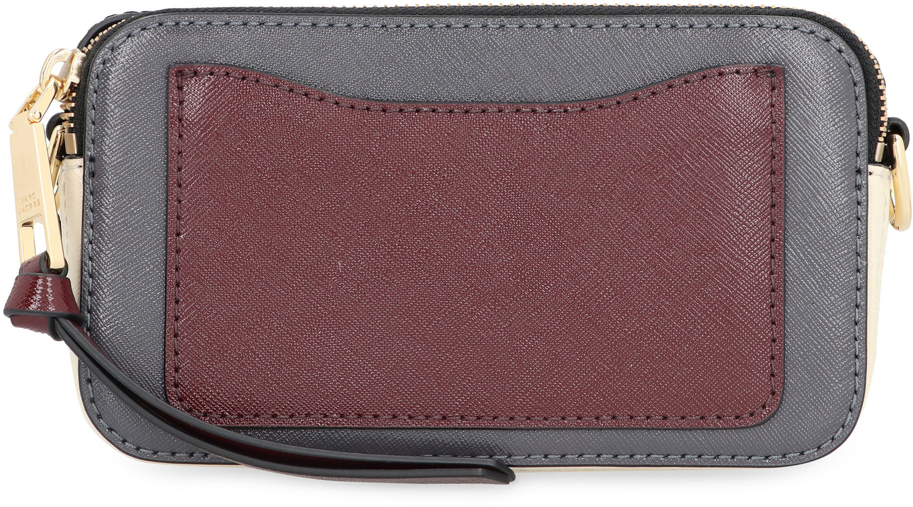 MARC JACOBS Mini Leather Camera Handbag with Adjustable Strap