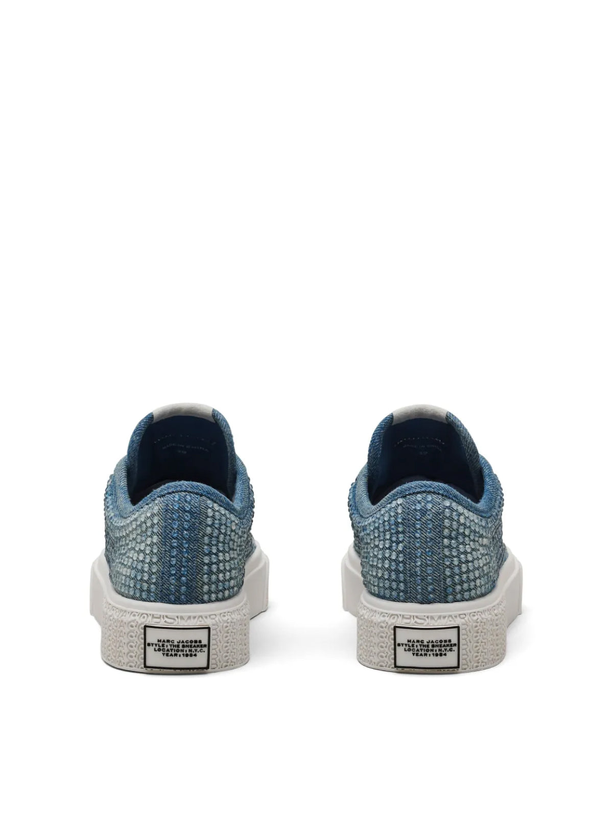 MARC JACOBS Crystal Denim Sneakers for Women