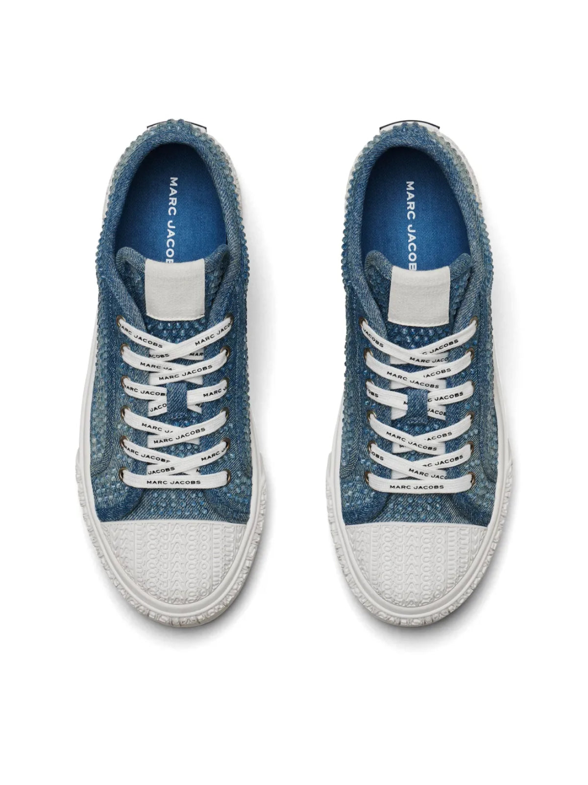 MARC JACOBS Crystal Denim Sneakers for Women