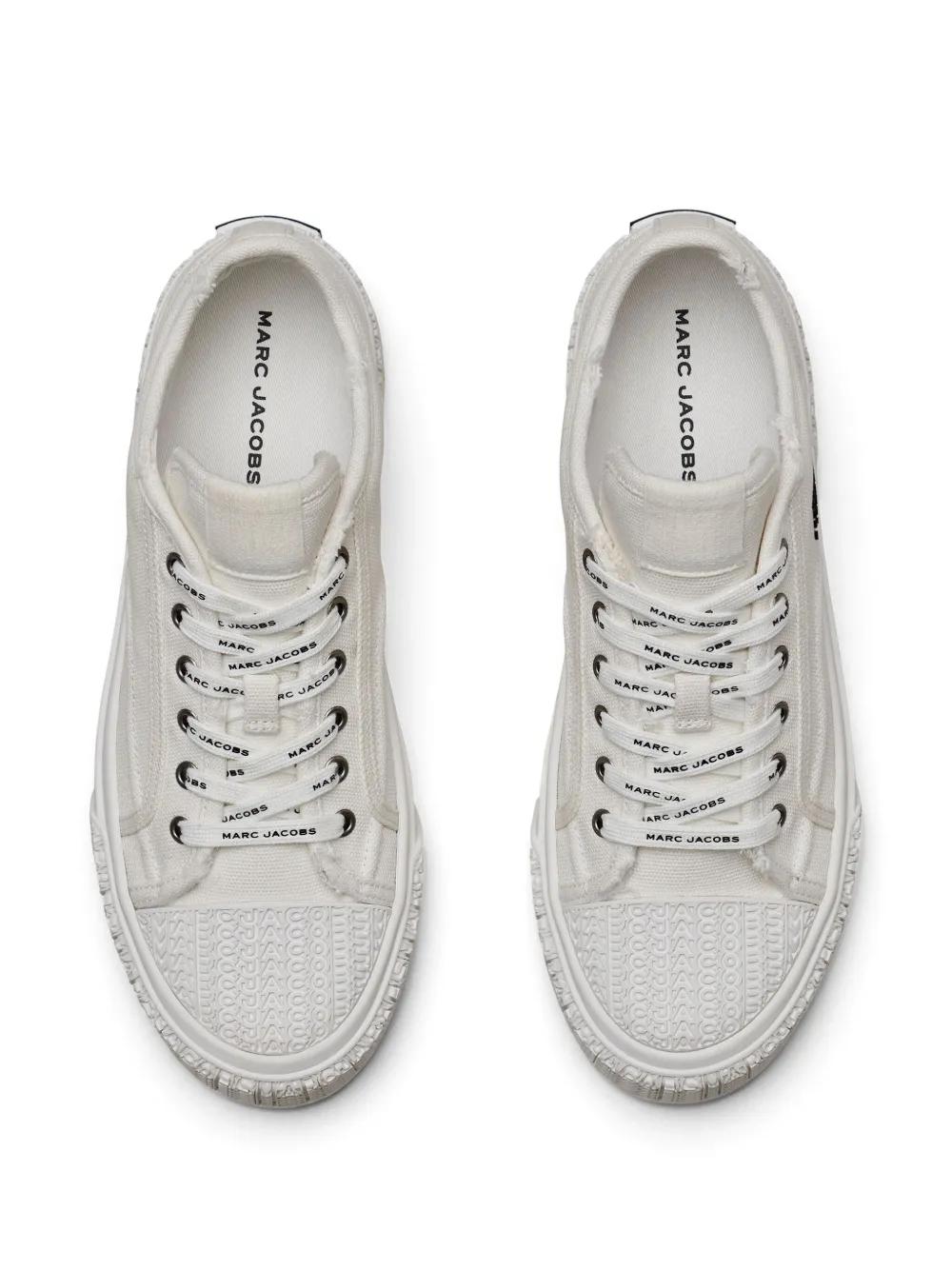 MARC JACOBS Worn-Look Canvas Low-Top Sneakers for Women
