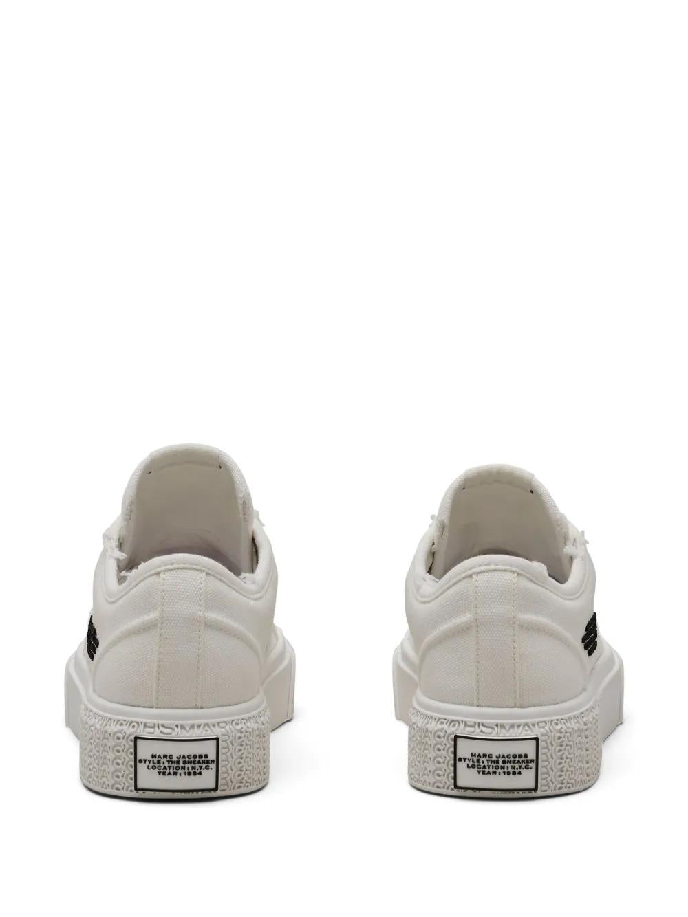 MARC JACOBS Worn-Look Canvas Low-Top Sneakers for Women