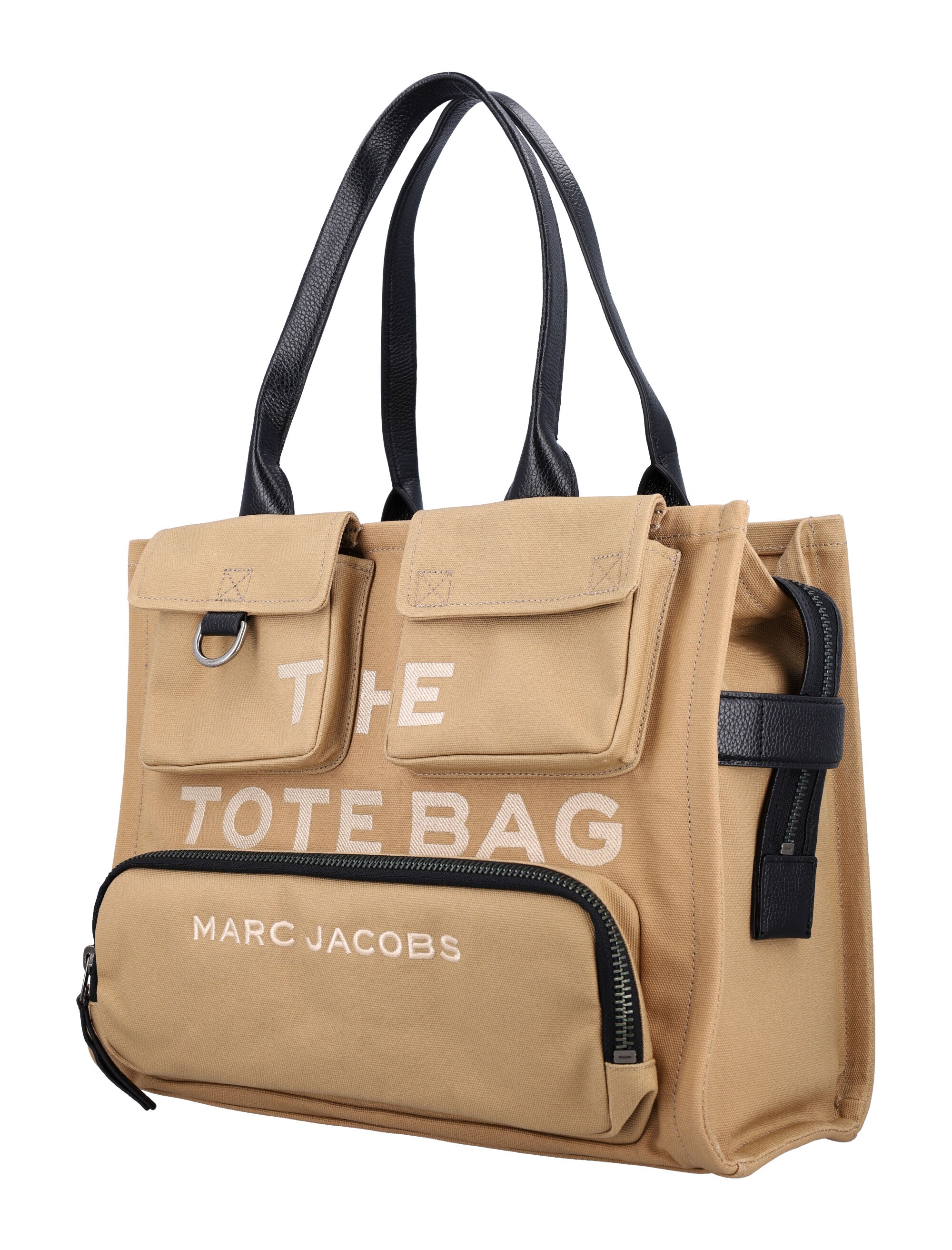 MARC JACOBS Large Cargo Canvas Tote Handbag