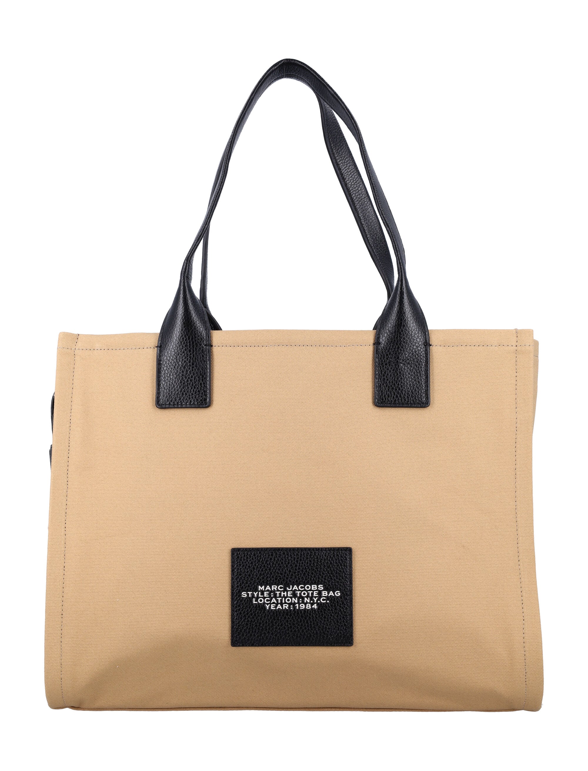 MARC JACOBS Large Cargo Canvas Tote Handbag