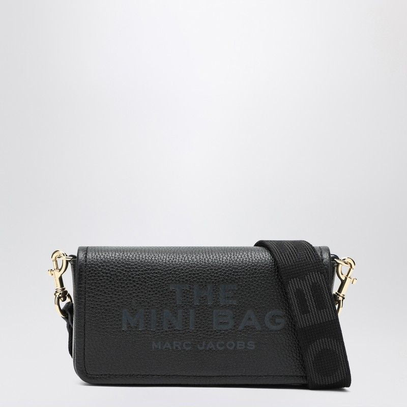 MARC JACOBS Mini Handbag with Adjustable Logo Tape Strap