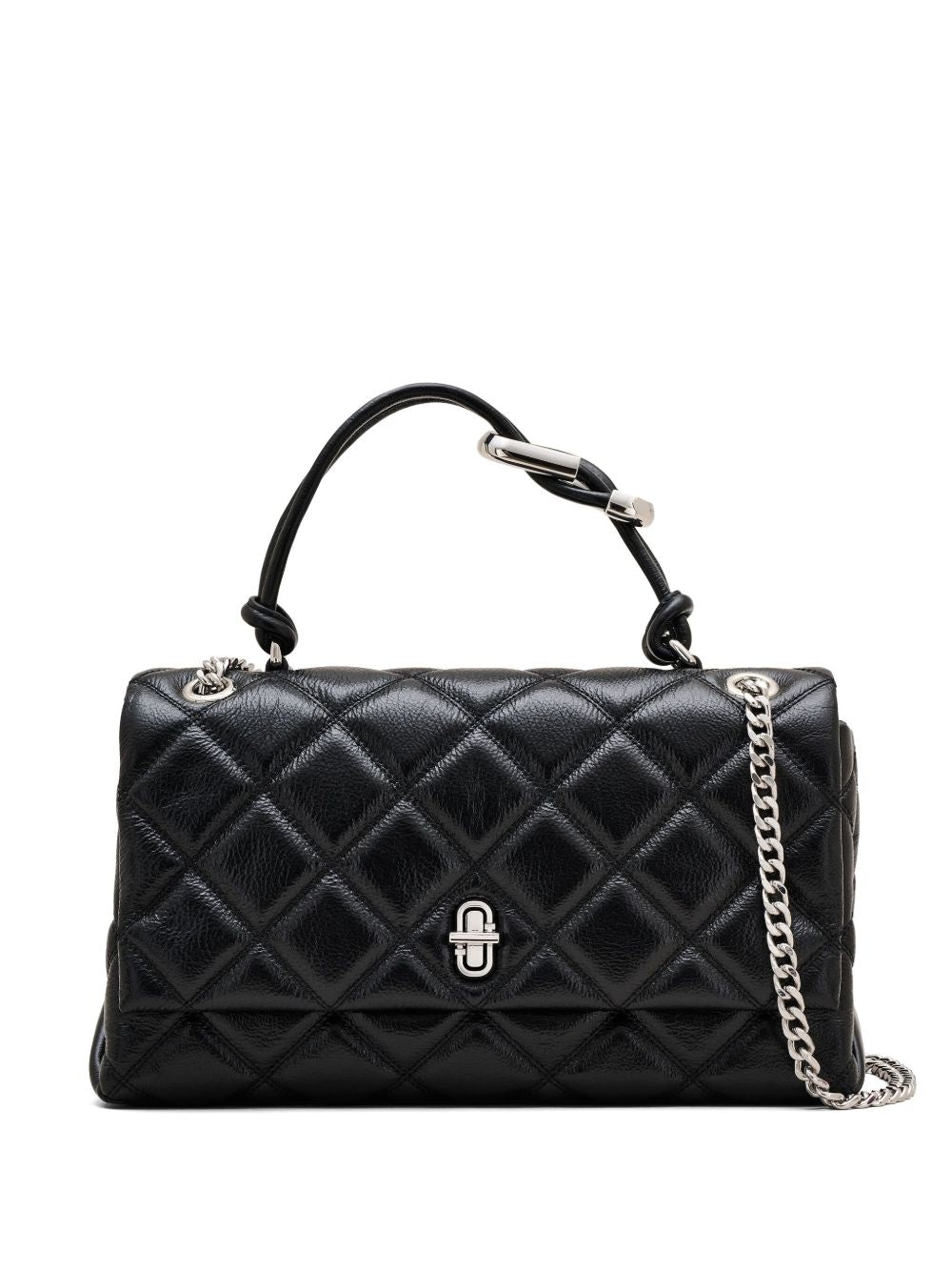 MARC JACOBS The Dual Chain Leather Shoulder Handbag