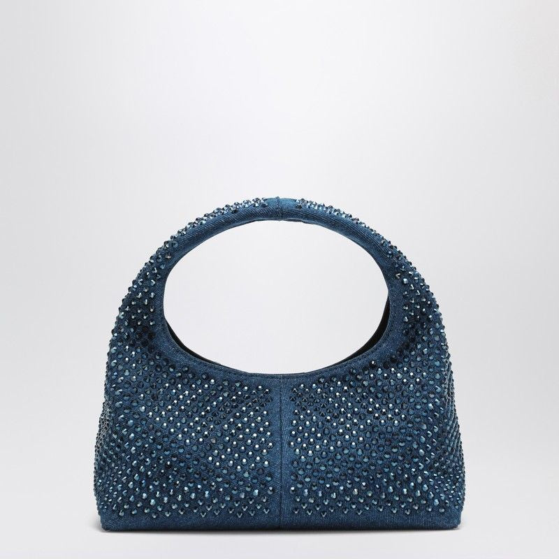 MARC JACOBS Mini Sack Handbag with Rhinestones