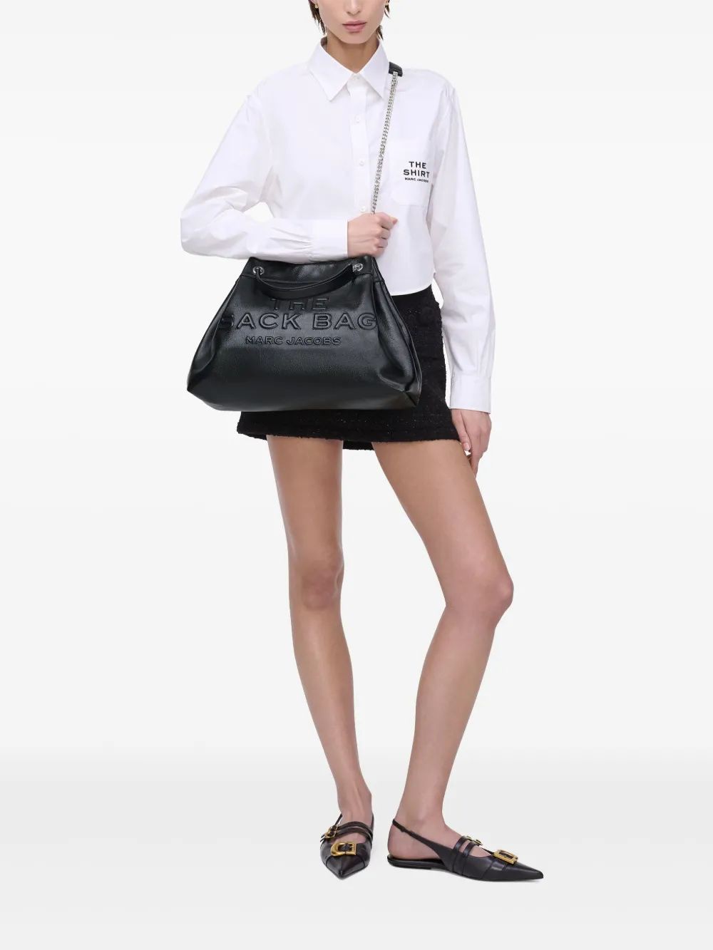 MARC JACOBS Large Chain Sack Handbag