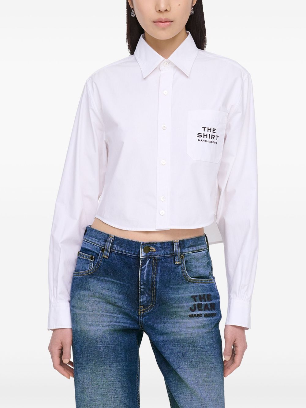 MARC JACOBS Cropped Button-Up Shirt for Women