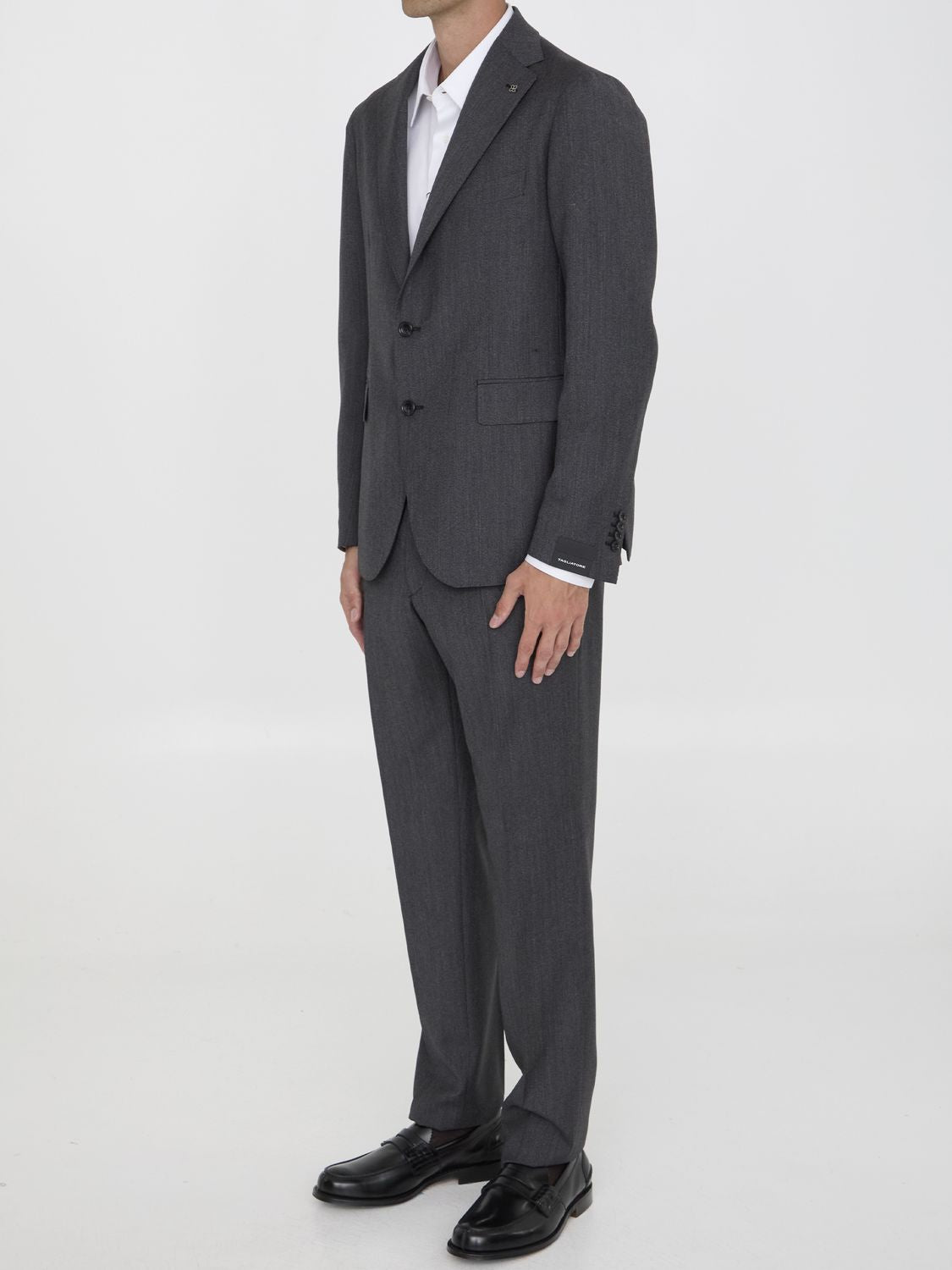 TAGLIATORE Elegant Two-Piece Suit in Virgin Wool