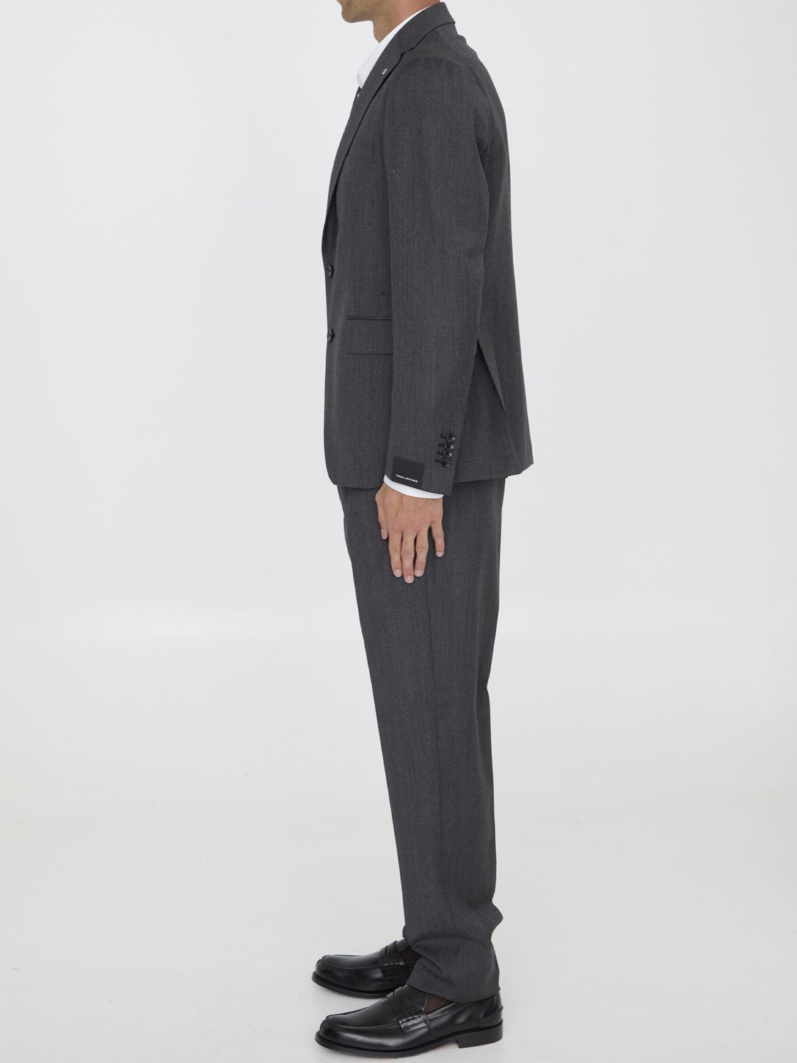 TAGLIATORE Elegant Two-Piece Suit in Virgin Wool