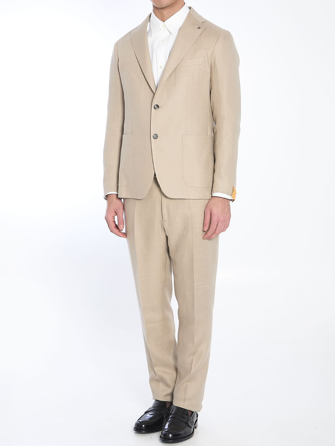TAGLIATORE Linen Two-Piece Suit - Size 52