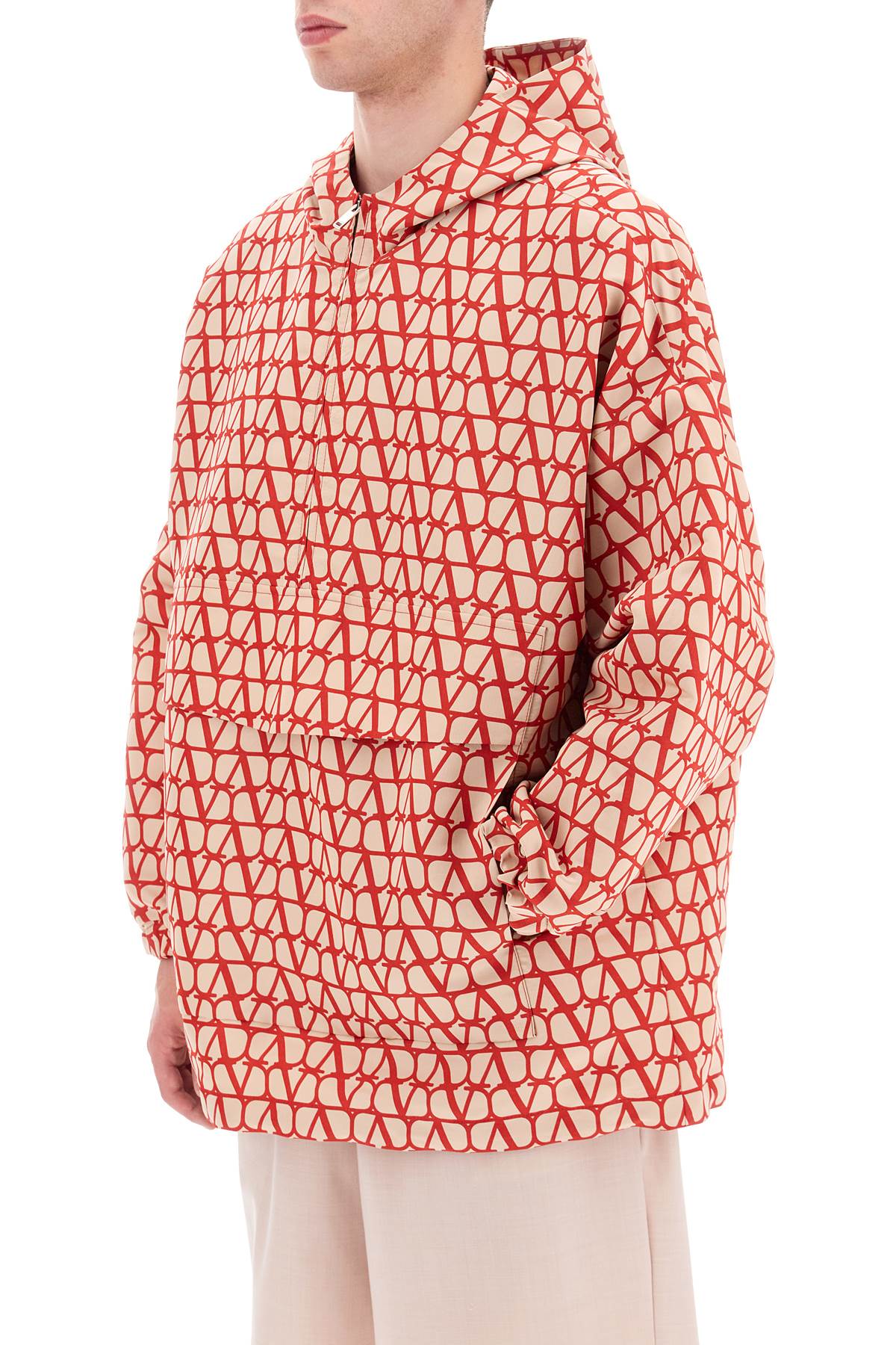 VALENTINO GARAVANI Iconic Printed Caban Jacket for Men