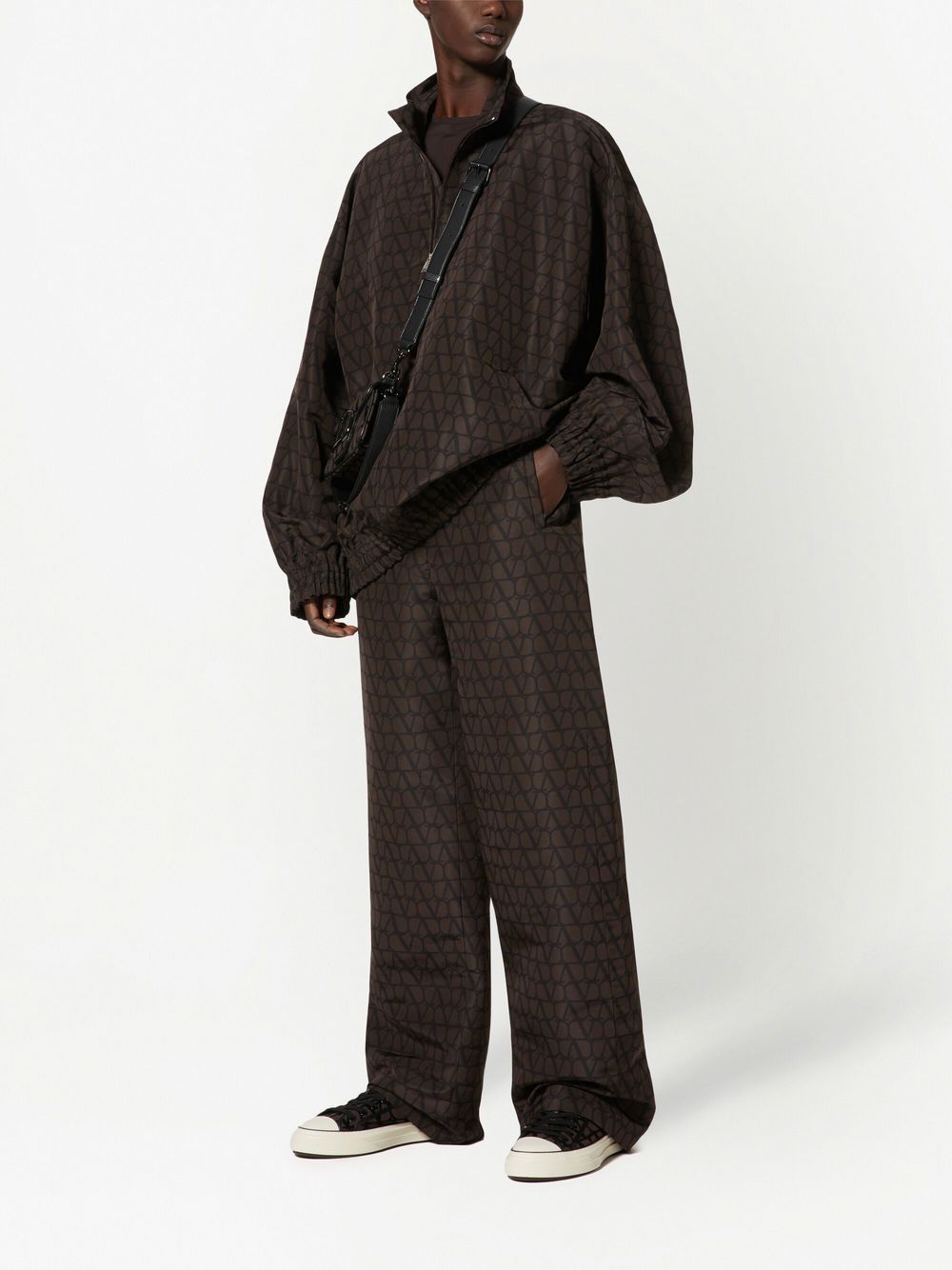 VALENTINO GARAVANI Wide-Leg Printed Trousers for Men