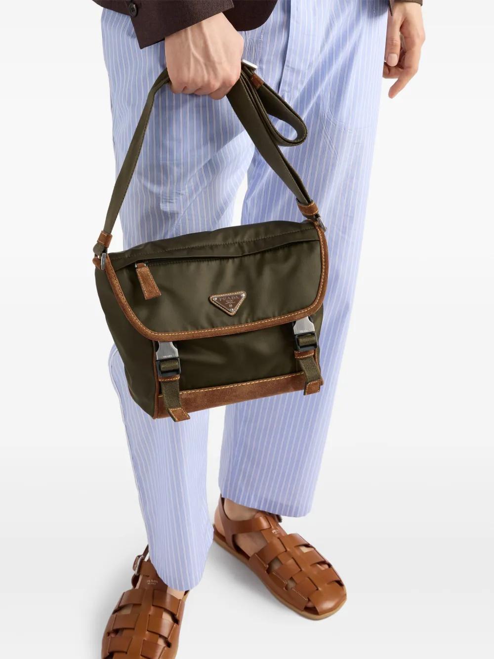 PRADA Soft Fabric Mini Handbag for Men - FW25 Edition