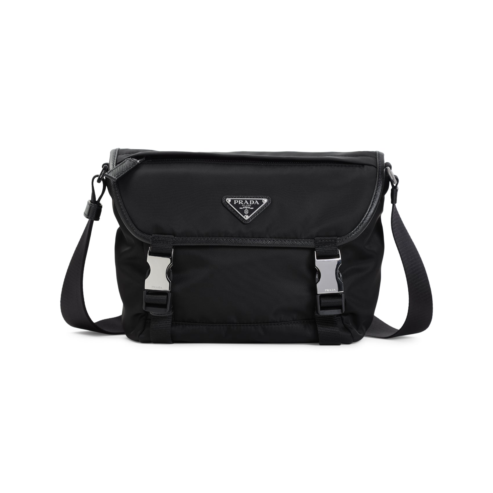 PRADA Messenger Handbag - Compact and Versatile (22.5 cm)