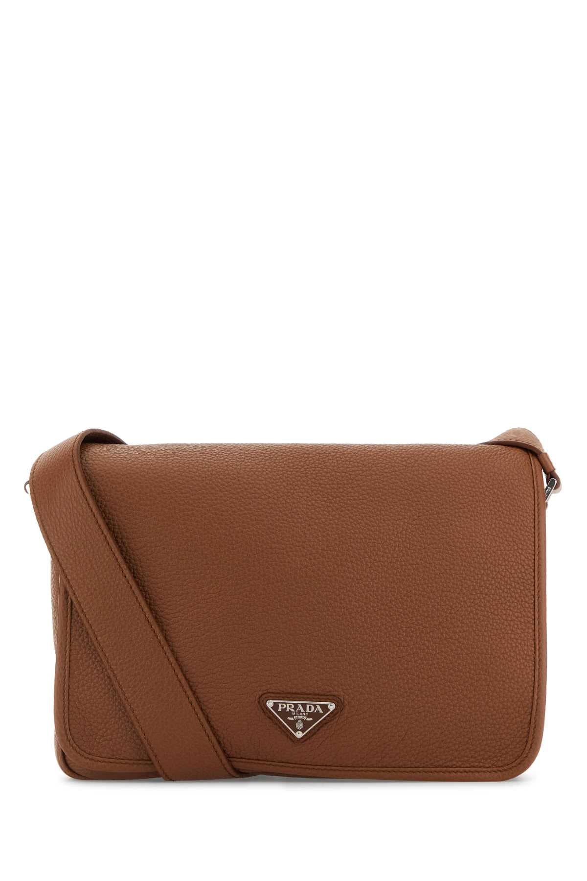 PRADA Mini Leather Crossbody Handbag