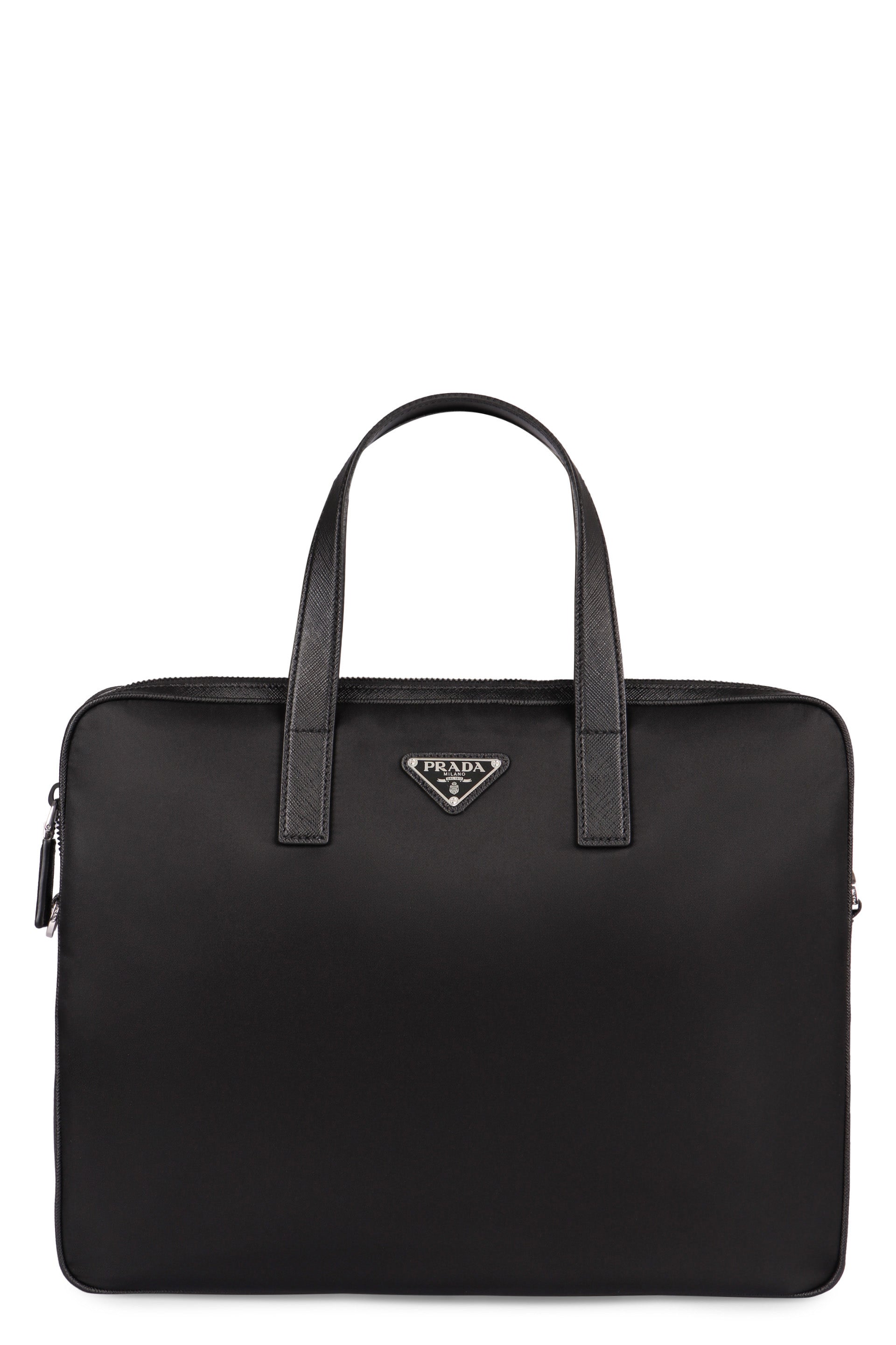 PRADA Men's Mini Recycled Nylon Briefcase