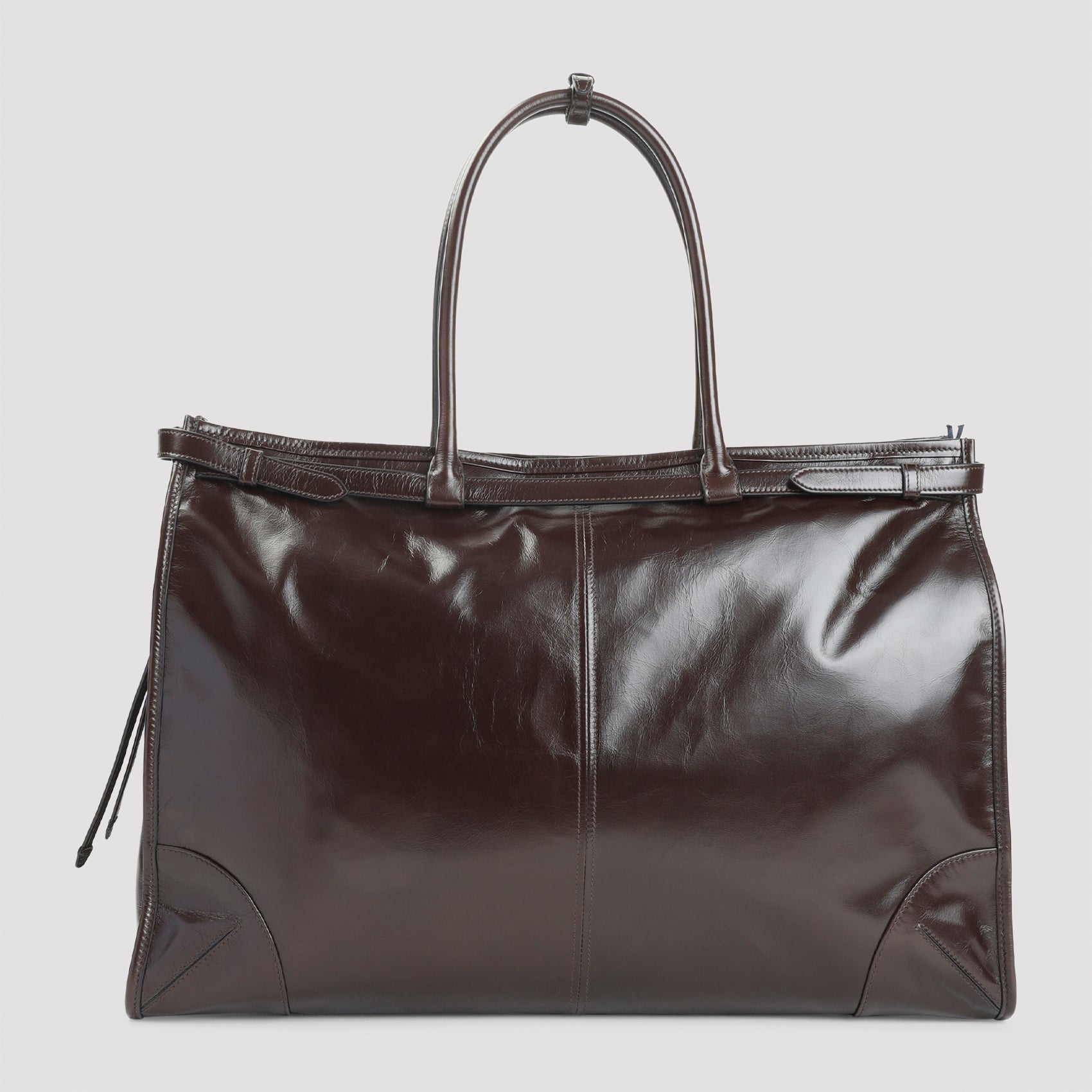 PRADA Luxury Leather Shopping Tote - 50CM x 36CM x 17CM
