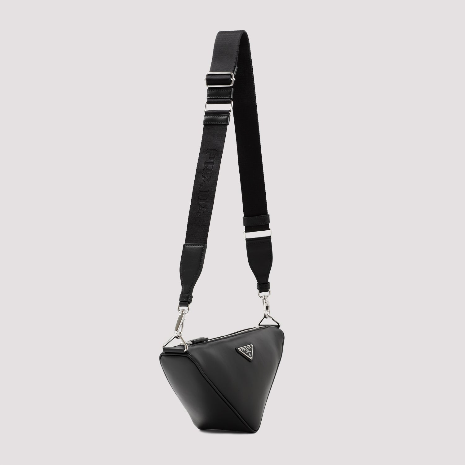 PRADA Mini Triangle Crossbody Handbag