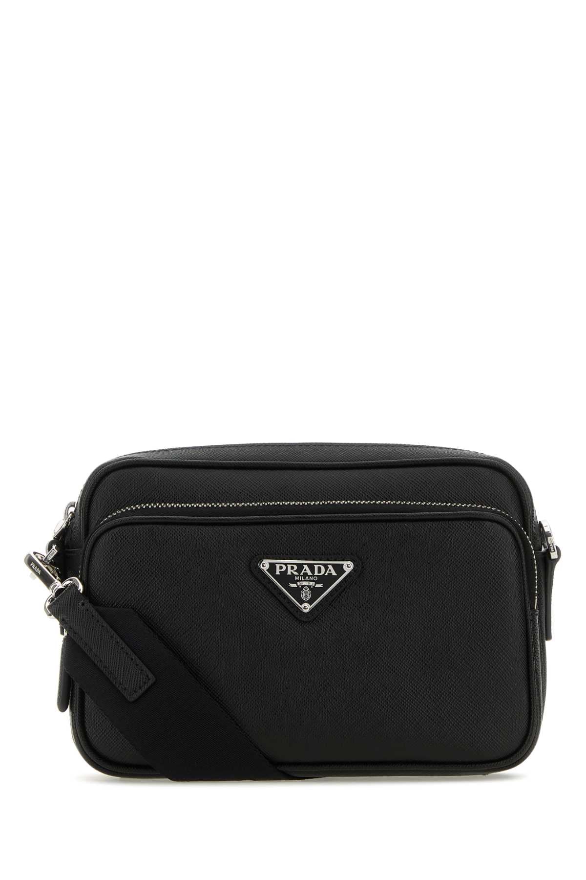 PRADA Leather Crossbody Handbag for Men