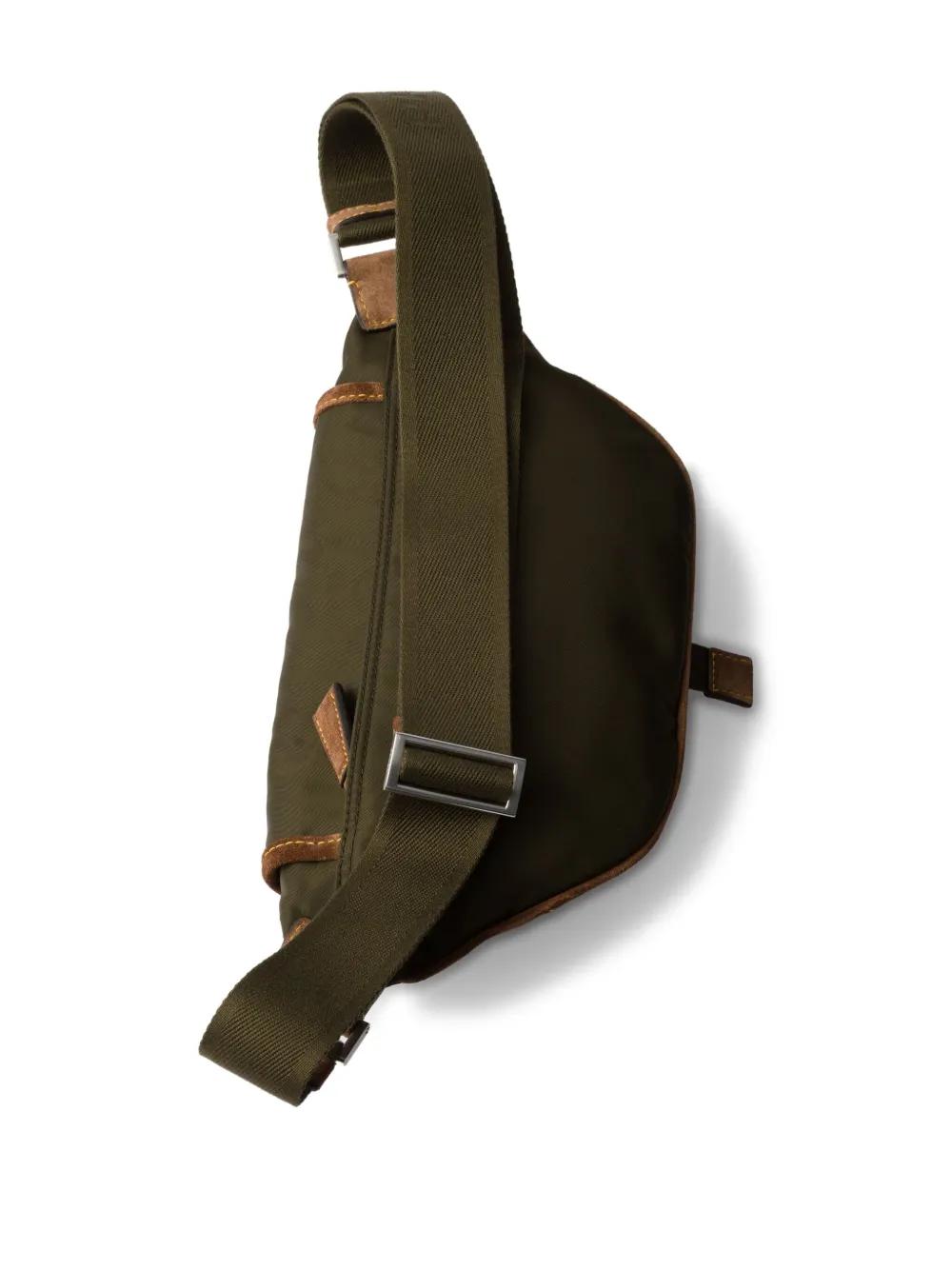 PRADA Men's Soft Fabric Handbag