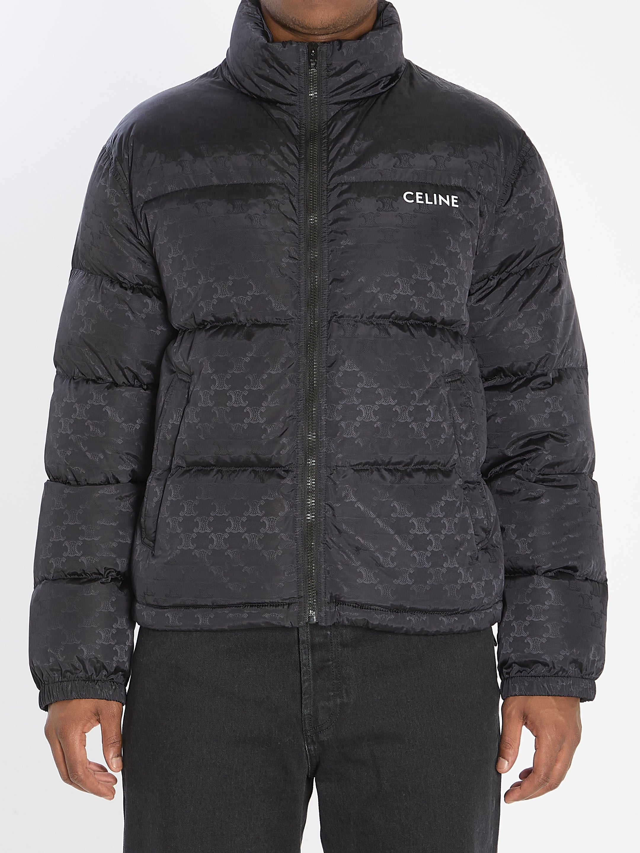 CELINE Triomphe Puffer Jacket (Size 48)