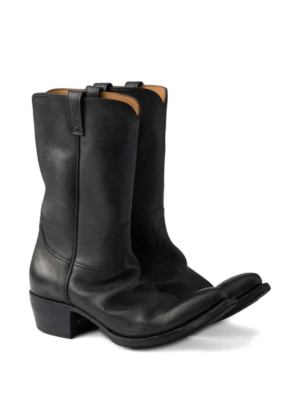 PRADA Pointed Toe Ankle Boots for Men