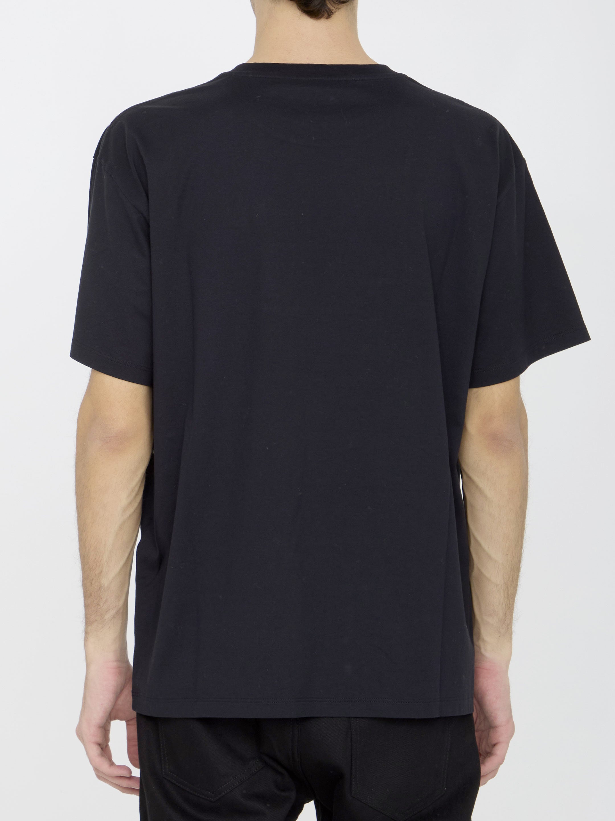 CELINE Triomphe Embroidered T-Shirt in Loose Fit