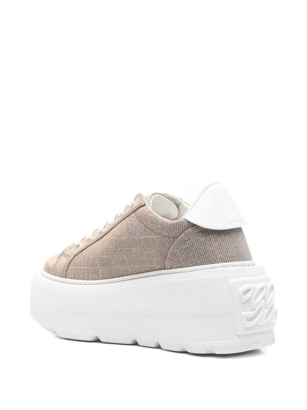 CASADEI Lace-Up Platform Sneakers for Women