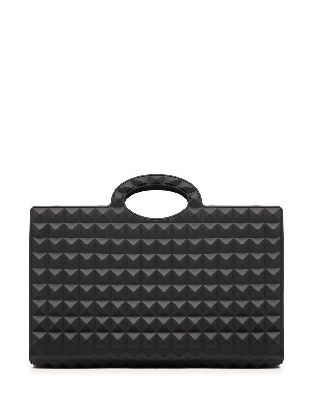 VALENTINO GARAVANI Rubber Le Troisième Mini Shopping Handbag