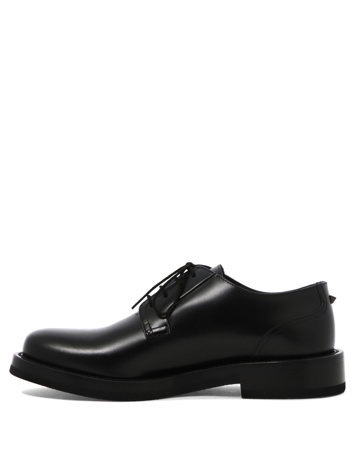 VALENTINO GARAVANI Lace-Up Leather Shoes for Men