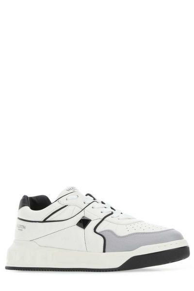 VALENTINO GARAVANI Nappa Leather One Stud Sneakers for Men