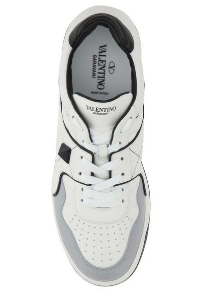 VALENTINO GARAVANI Nappa Leather One Stud Sneakers for Men